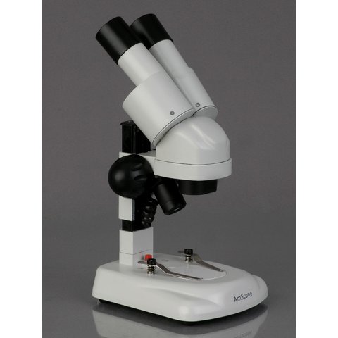 Портативний стереомікроскоп AmScope SE120Z-TMD з тримачем для смартфона Прев'ю 3
