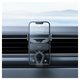 Автомобильный держатель Baseus Stable Series Lite, черный, на дефлектор, #SUWX010001 Превью 3
