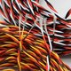 Сервокабель 3x26AWG, 0,13 мм², 1 м, плетеный, черный, красный, белый Превью 2