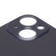 Задняя панель корпуса для iPhone 14 Plus, черная, не нужно снимать стекло камеры, Midnight, big hole Превью 1