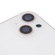 Housing compatible with iPhone 13, (white, with SIM card holders, with side buttons, starlight) Preview 1