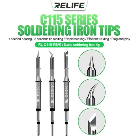 Soldering Iron Tip RELIFE RL-C115-I Preview 1