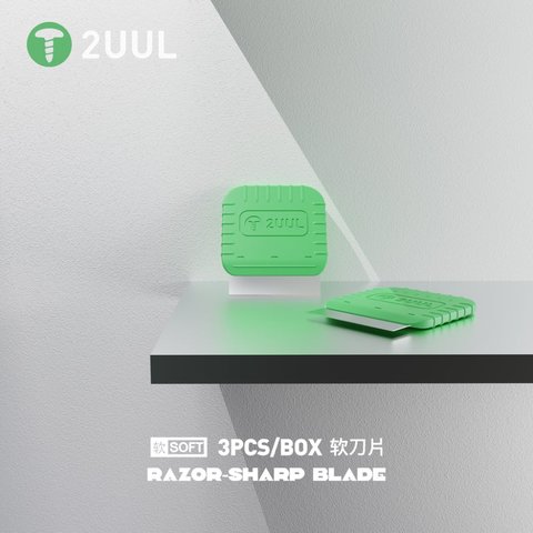 Glue Removing Blade 2UUL DA95, (3 pcs., м'які) Preview 2