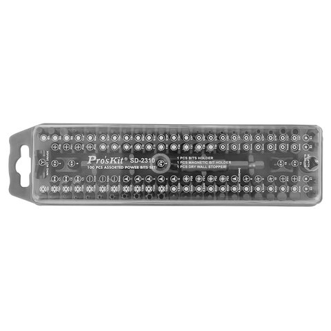 Набор бит Pro'sKit SD-2310  с держателем Превью 1