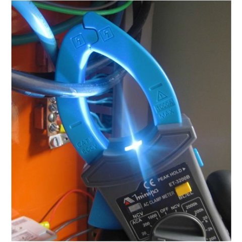 Pinzas amperimétricas digitales Minipa ET-3200B Vista previa  1