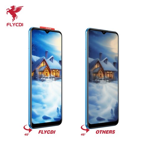 Pantalla LCD puede usarse con Realme C11 (2021), C20, C21, negro, sin marco, FLYCDI, RMX3201 RMX3063 RMX3231 Vista previa  4