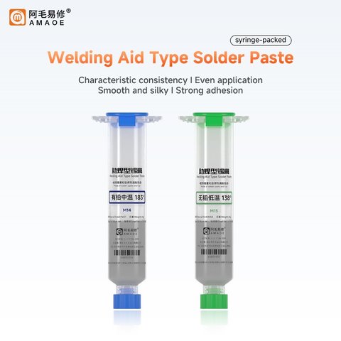 Pasta BGA Amaoe M14, 183 °C, 20 g Vista previa  1