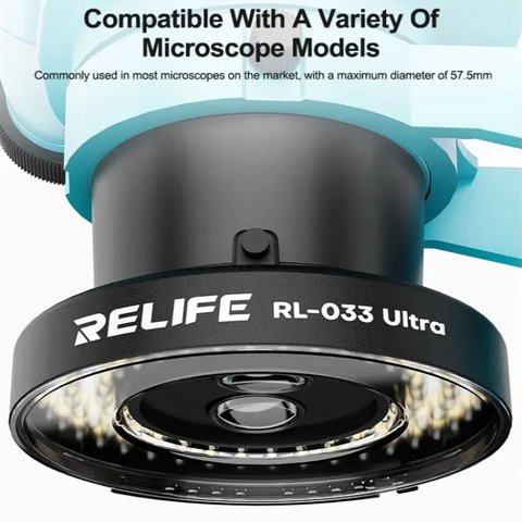 Iluminación para microscopio RELIFE RL-033 Ultra, diodo, 105 LED Vista previa  6