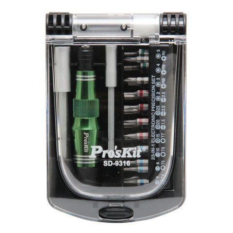 Отвертка Pro'sKit SD-9316 с набором бит Превью 3