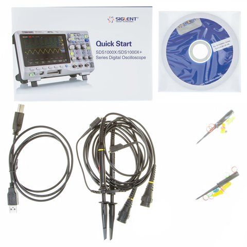 Фосфорный цифровой осциллограф SIGLENT SDS1102X+ Превью 11