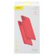 Чехол Baseus для Apple iPhone XS Max, красный, Silk Touch, пластик, #WIAPIPH65-ASL09 Превью 1
