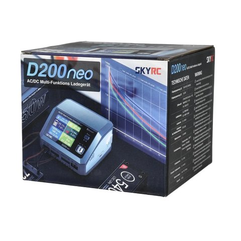 Зарядное устройство SkyRC D200neo, Original, AC 200W, DC 800W, #SK-100196-01 Превью 3