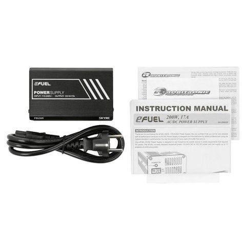 Блок питания SkyRC eFUEL PSU 200W, (выход XT60), #SK-200025 Превью 1