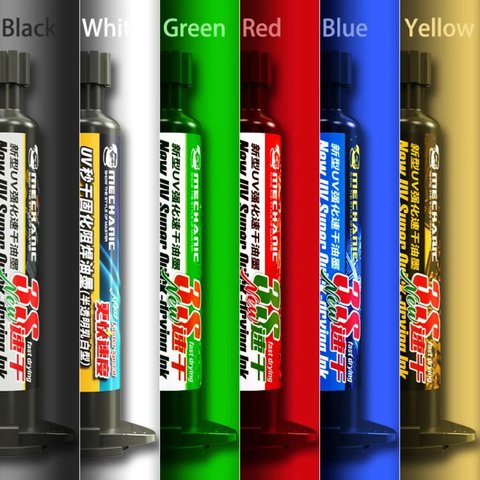 Паяльная маска Mechanic SU3, красная, 10 мл, ультрафиолетовая Превью 4