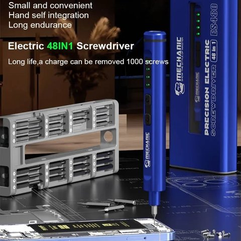 Бездротова електрична викрутка Mechanic ES480, 48 in 1 Прев'ю 5