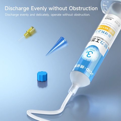 Клей JCID TP-030T, полиуретановый, прозрачный, для приклеивания задних крышек, для дисплейных рамок, быстросохнущий, 30 мл Превью 10