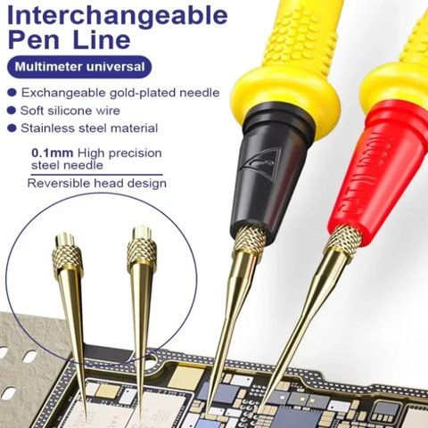 Вимірювальний щуп для мультиметра Mechanic RP15, гостра голка, 1000V, 20A Прев'ю 1