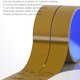 Лента тефлоновая Mechanic F4, 0,18 мм, 15 мм, 10 м, высокотемпературная Превью 3