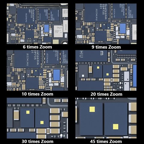 Микроскоп Mechanic MOS300-B11, тринокулярный, 6X-45X Превью 4